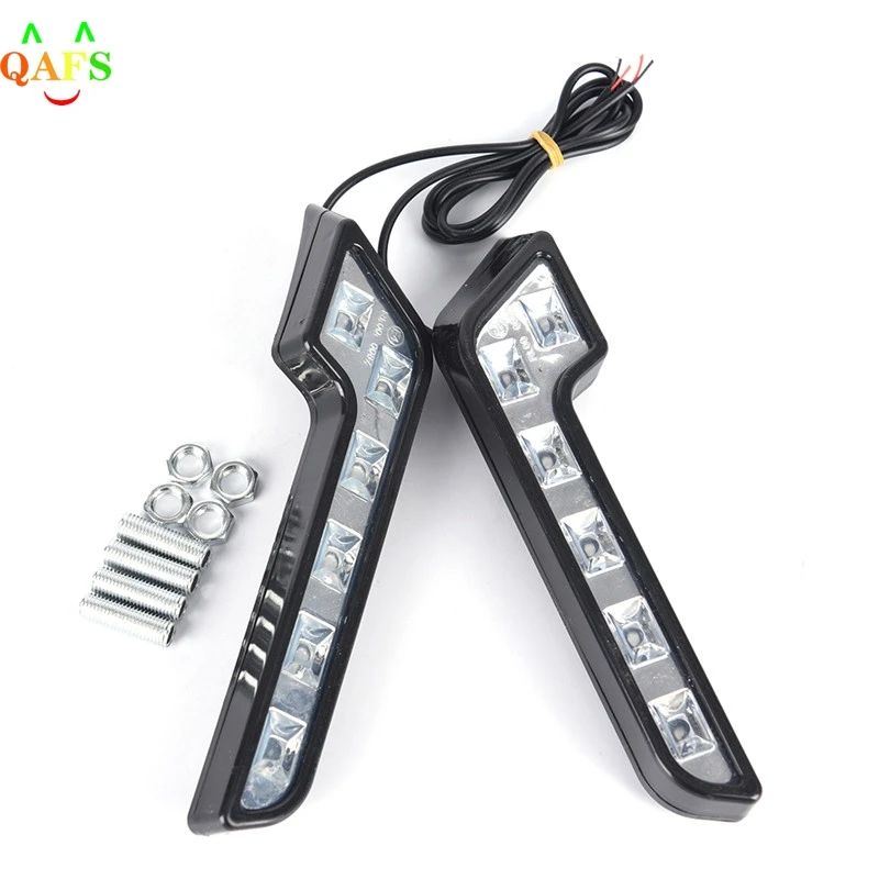 2 шт. универсальный упор для 6LED Автомобильный фар дальнего света изменяется в