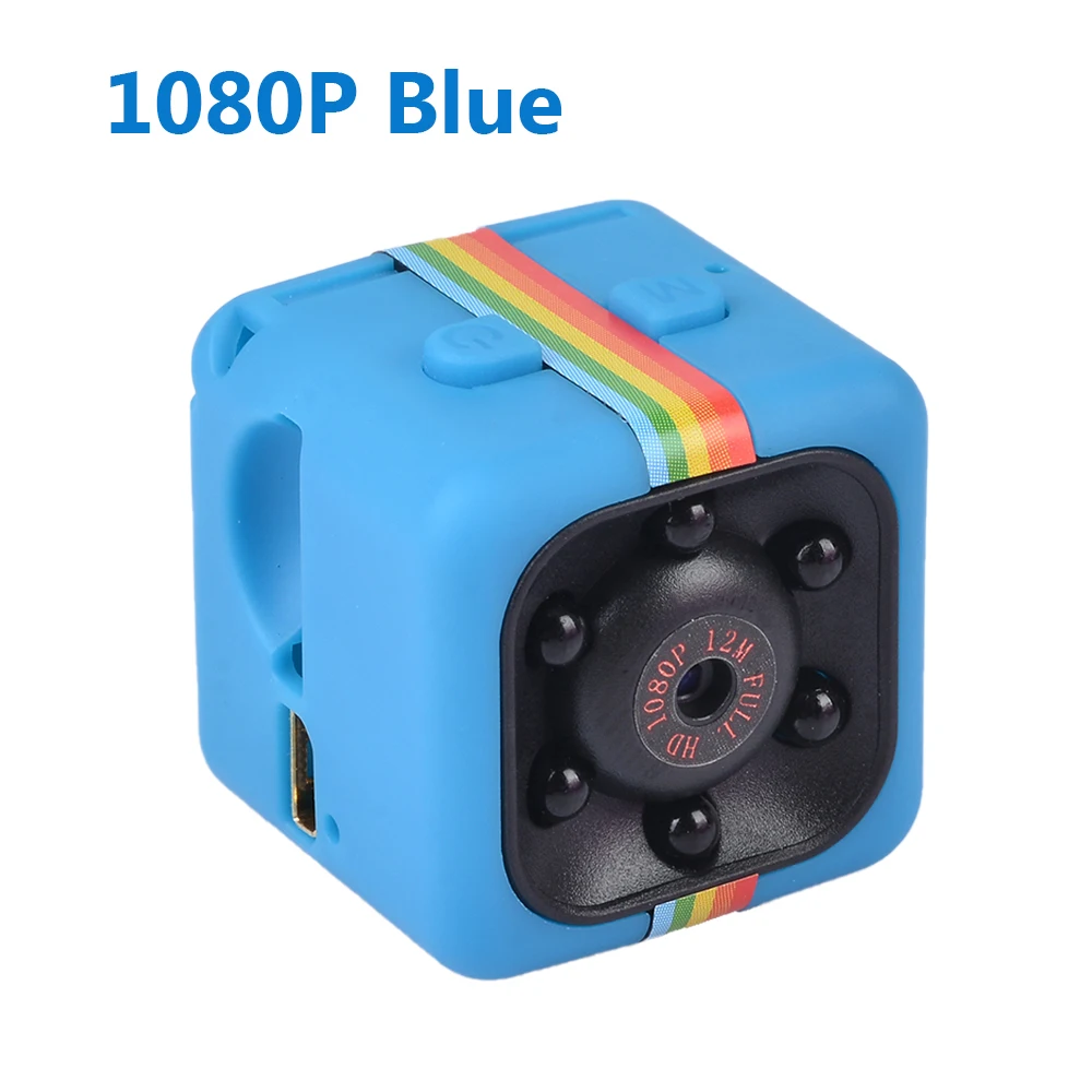 Blue DIDIHOU SQ8 HD 1080P мини-видеокамеры Спорт DV мини-камера Спорт DV инфракрасная камера ночного видения Автомобильная DV Цифровая видеокамера - Цвет: Blue