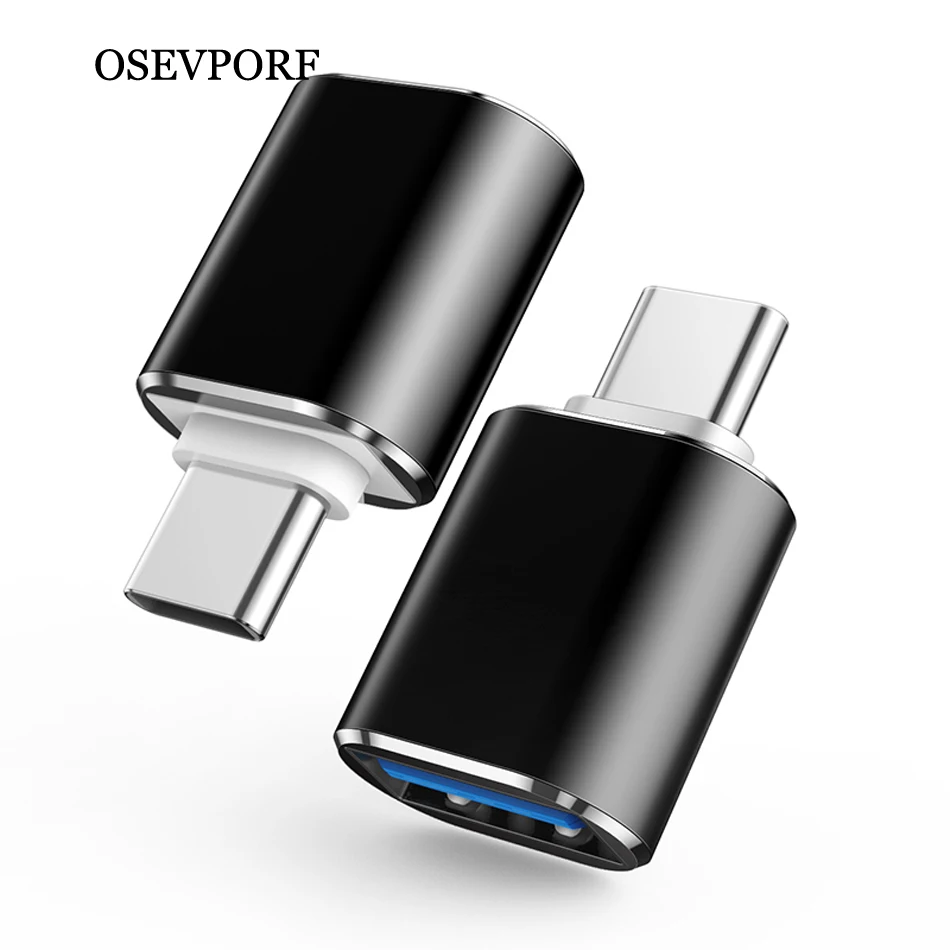 Usb type C OTG адаптер USB штекер для mi cro Женский Кабельные конвертеры Macbook samsung S10 Xiaomi 9 8