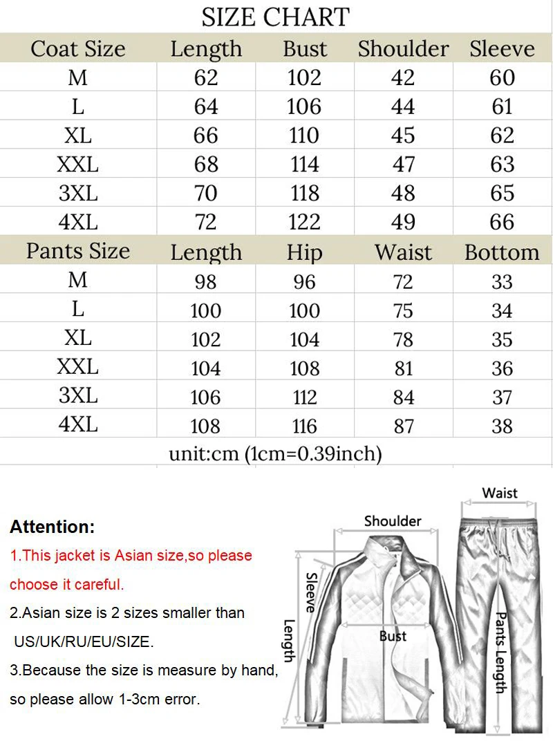 New Winter Men's Sets Plus Velvet Men Sport Suits Sportswear Set Fitness Warm Tracksuit Zip Pocket Male's Casual Clothing
