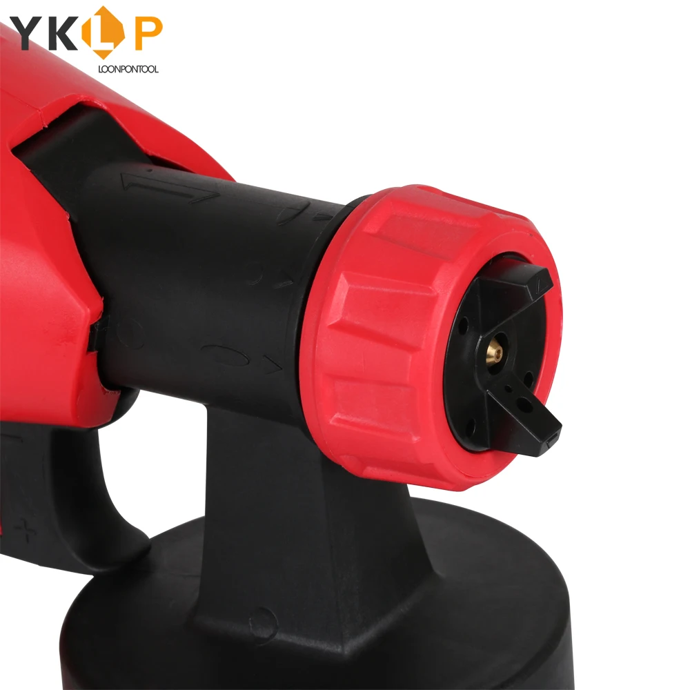 

800W Electric Spray Gun with Stainless Steel Kettle Home Paint Sprayer 800ml Capacity Control Airbrush Easy Spraying