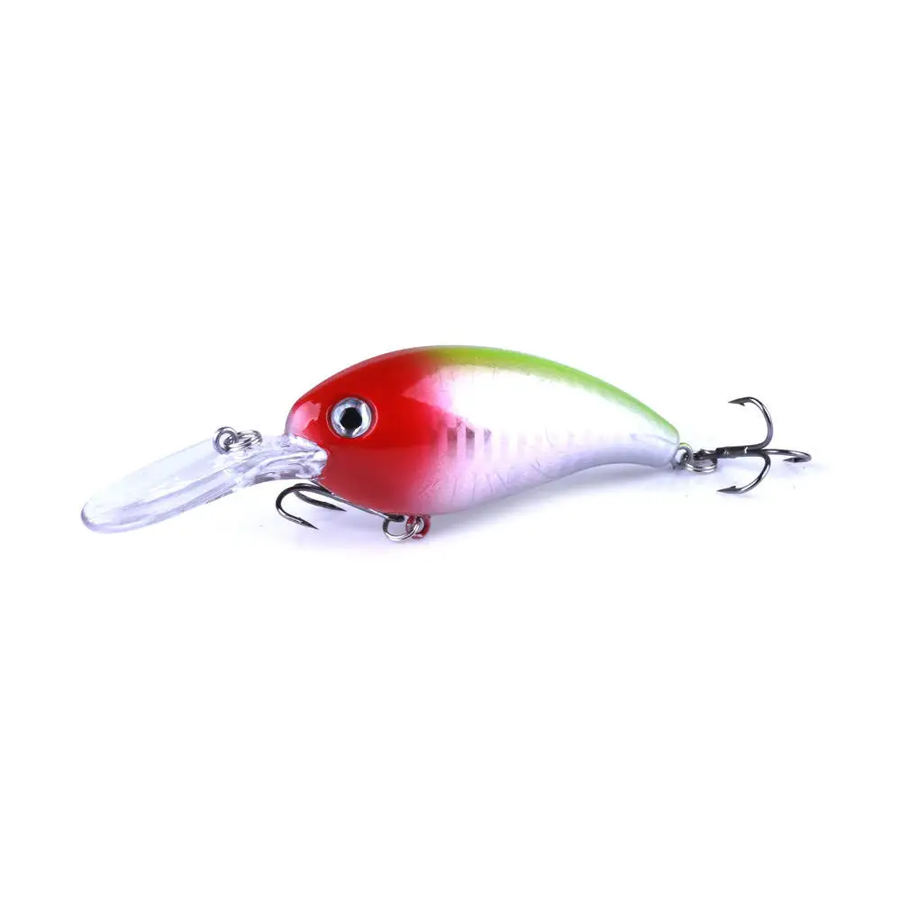 

12Pcs/set Fishing Lures Wobble Lot Fish Bass Tackle Hooks Crankbait Wobbler Artificial Plastic Hard Bait Fishing Tackle