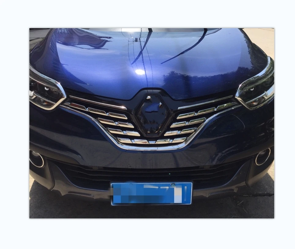Для Renault Kadjar 2016 2017 2018 ABS передних уход за кожей лица решетка гриль декоративная