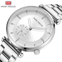 minifocus women watches quartz clock elegant ladies watch stainless steel strap minimalist fashion dress wristwatches waterproof