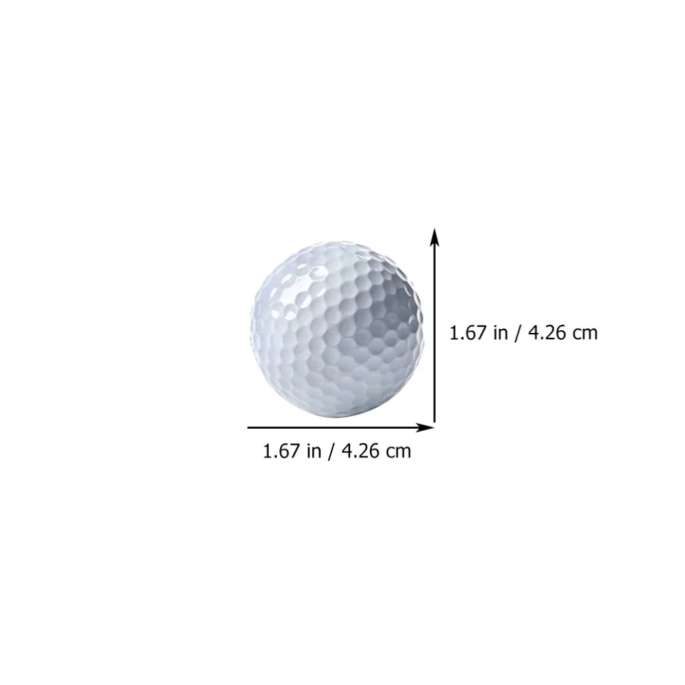 

10Pcs Indoor Golfing Balls Practical Golfing Supplies for Swing Practice