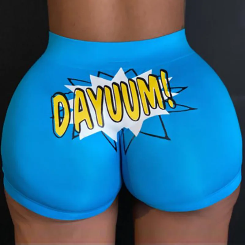 

Women Shorts Letter Print Shorts 2021 Summer Casual High Waist Short Pants Hot Sale Sports Daily Shorts Bottom