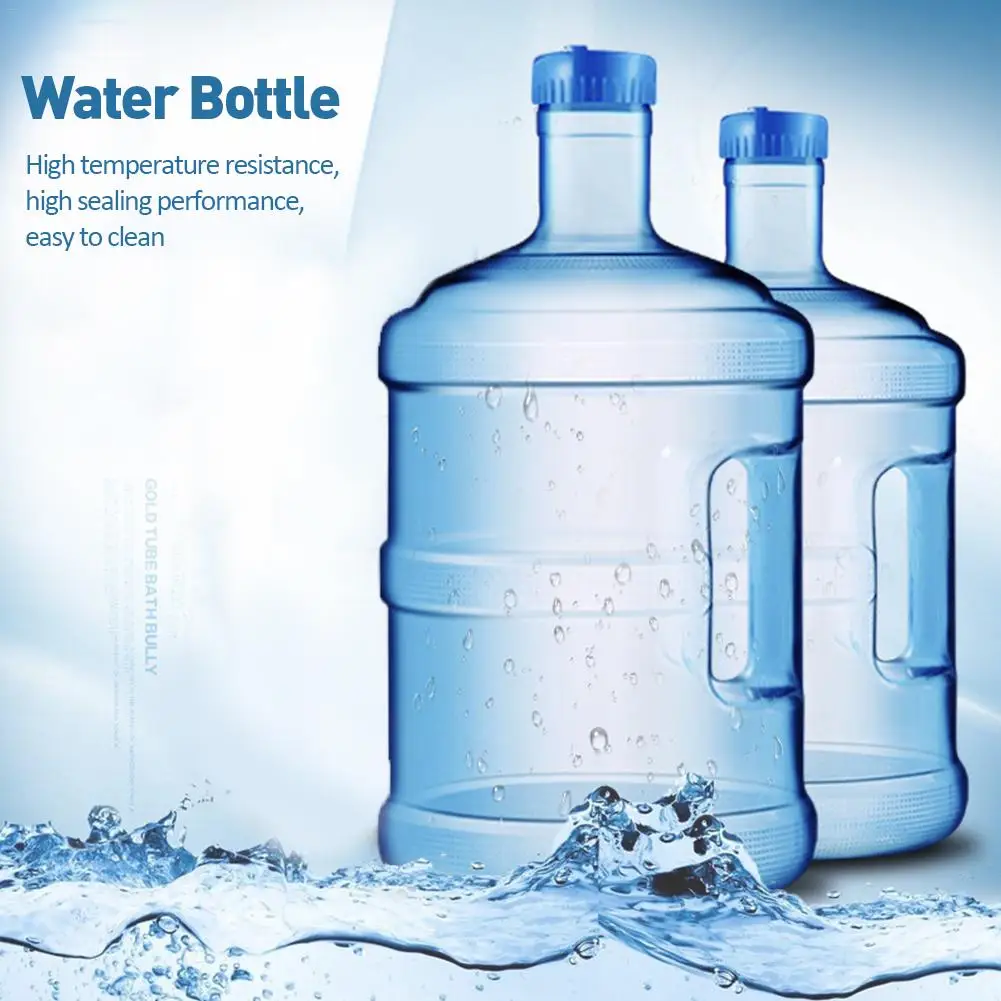 5/7.5L Mineral Water Pure Bucket Bottle Portable PC Household Large Capacity With Handle Bu | Дом и сад