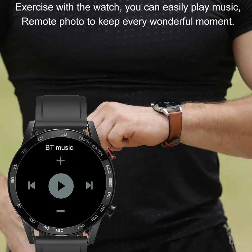 DT95 SmartWatch IP68 Waterproof Bluetooth Call ECG For iOS Fitness 1.3inch Heat Android Monit Tracker Rate Smartwatch Sleep G8W7 |