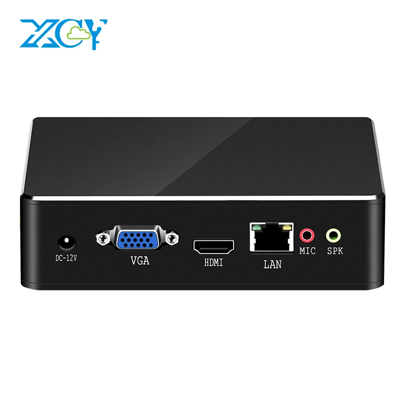 XCY Мини ПК Intel Core i7 7500U i5 7200U i3 7100U Windows 10 8 ГБ ОЗУ 480 ГБ SSD 4K UHD HDMI VGA 300 м WiFi гигабитный Ethernet