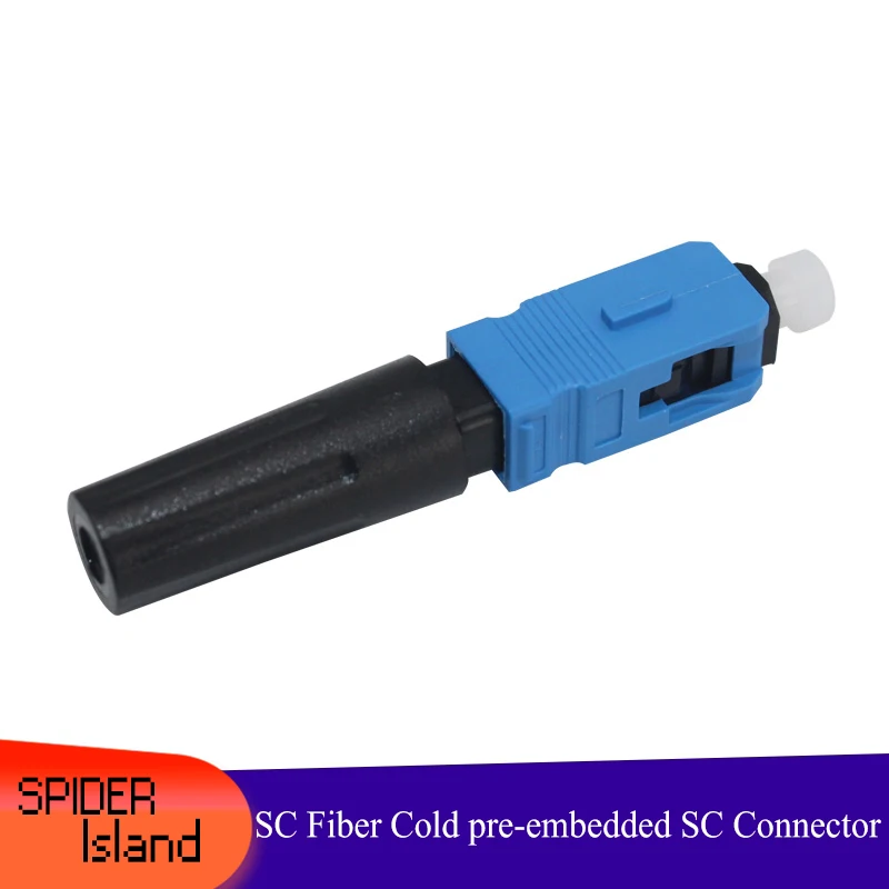 Холодный SC волоконный холодный коннектор встроенный Быстрый Кабельный адаптер