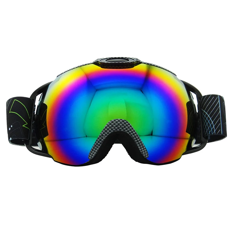 HD Лыжные очки Анти туман маска сноуборд двухслойные линзы UV400 защита лыжные