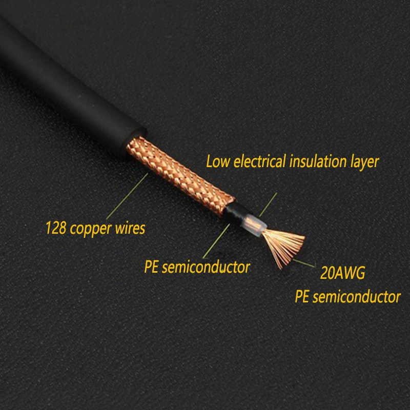 gitarre kabel gitarre linie elektrische gitarre instrument elektrische box regal trommel fieber fidelity noise reduktion schwarz free global shipping