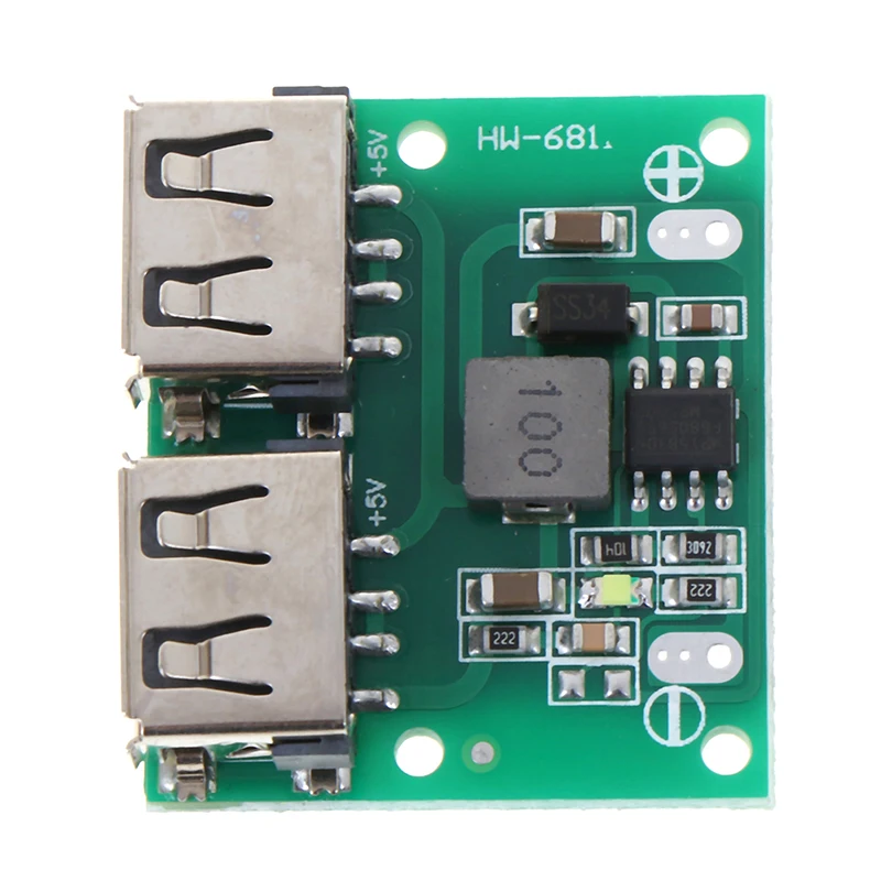 9 в 12 В 24 до 5 3A Dual USB DC-DC Зарядное устройство Питание понижающий модуль |