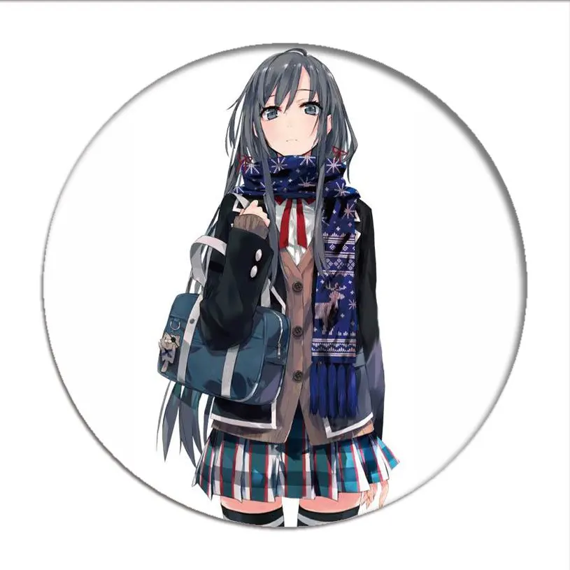 Аниме My Teen романтическая комедия Значки для косплея Yukinoshita Yukino брошь значок