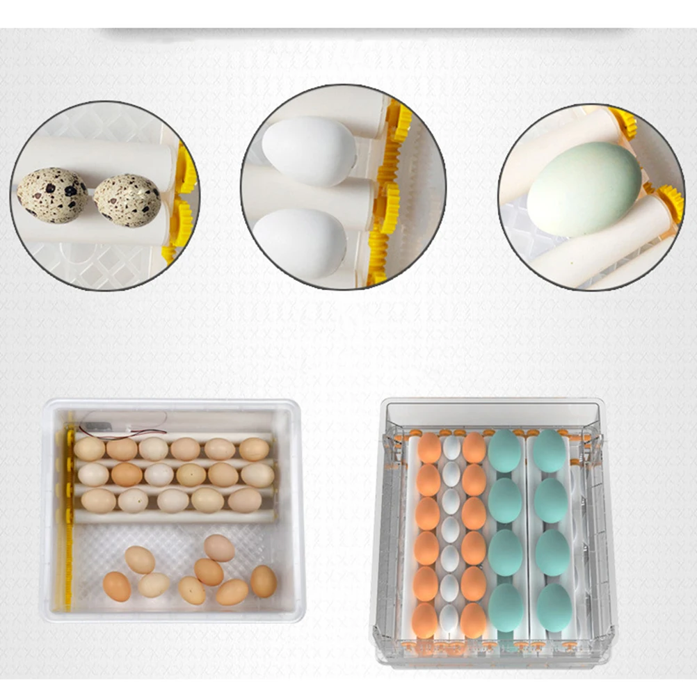 Инкубатор для яиц 1 шт. 24 отделения чехол инкубации утки курицы инкубатор