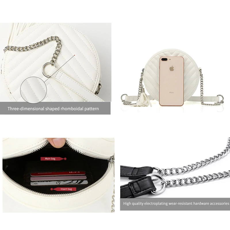 Новое поступление 2020 модная круглая сумка через плечо маленькие сумки женские