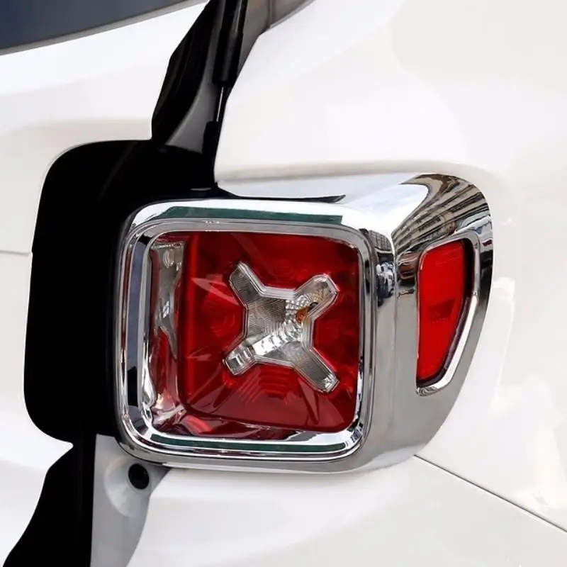Автомобильная противотуманная фара заднего вида хромированная декоративная