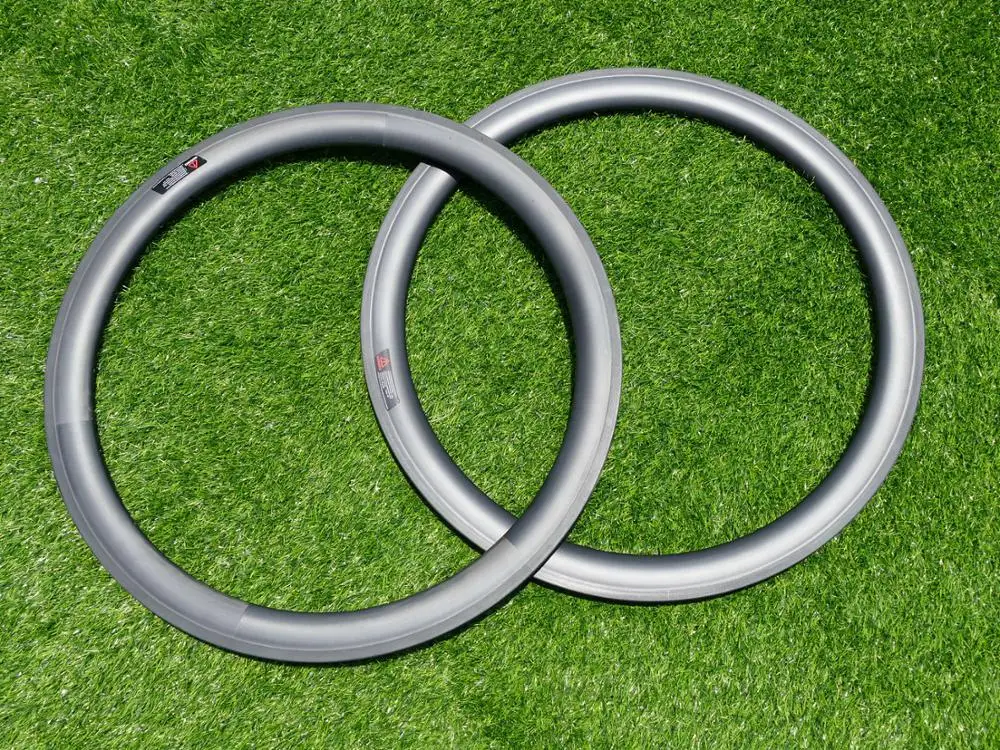 _ Полностью углеродное дорожное Велосипедное колесо обод колеса глубиной 50 мм