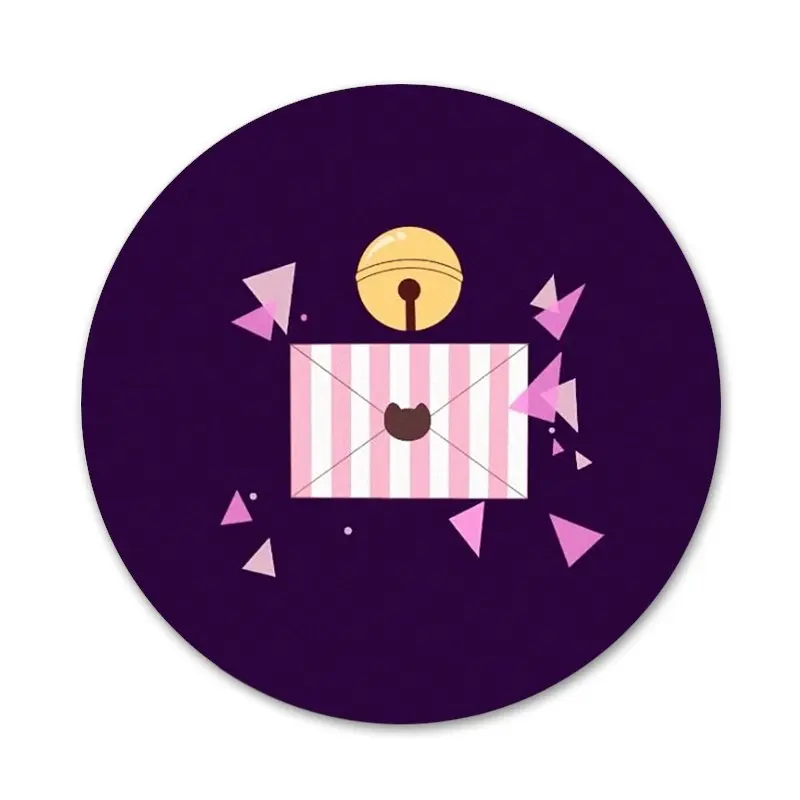 

Bee And Puppycat Badge Brooch Pin Accessories For Clothes Backpack Decoration gift