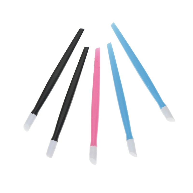 2/5 шт инструмент для удаления кутикулы ногтей ручка шлифовальный мертвая кожа