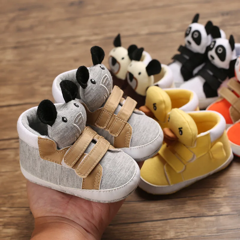 

Baby Girl Boys Shoes Yellow Duck Newborn Baby Moccasins Shoes Non-slip Soft Soles Crib Cartoon Animal Casual Shoes Sneaker