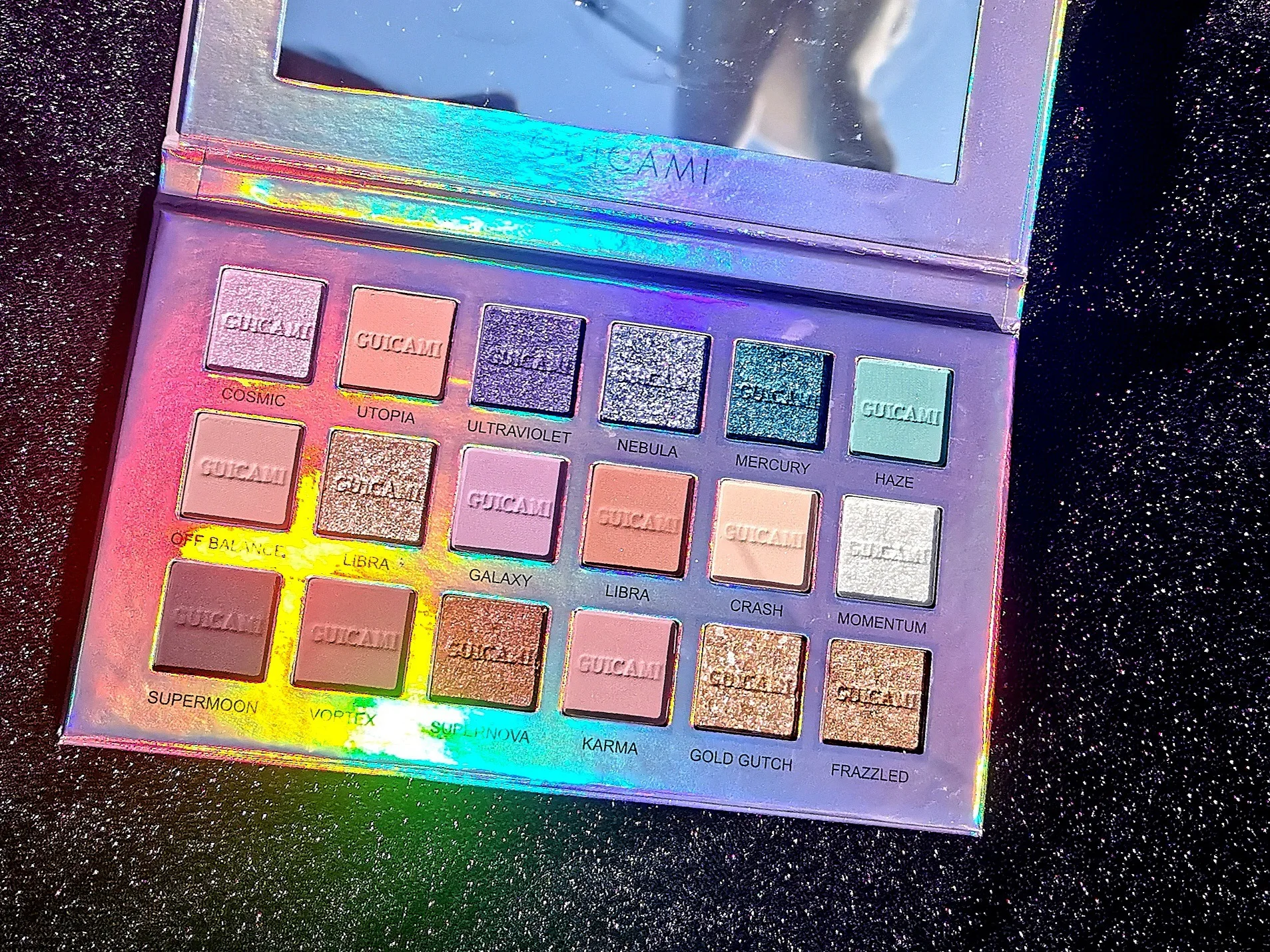 18 цветов матовый перламутровый пигмент блестки пудра для век Палитра мерцающий