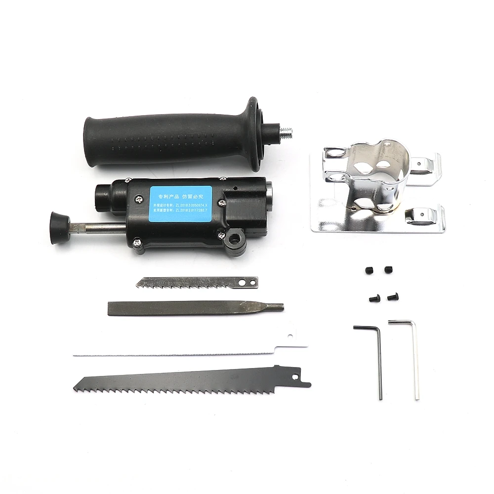 Приспособление для сабельной пилы превращение электрической дрели в сабельную