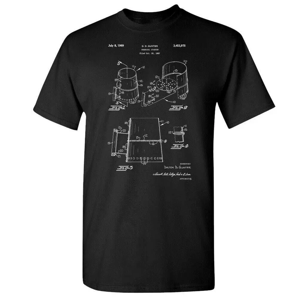 Древесный уголь дымоход стартер рубашка барбекю подарок Гриль Мастер бургер шеф