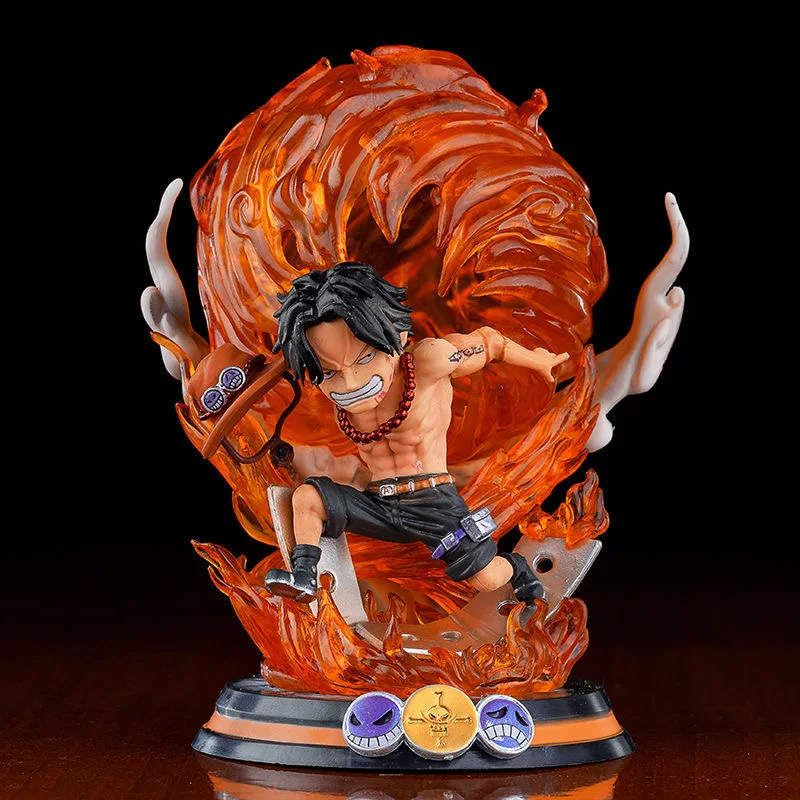 

Anime One Piece Ace Figure High Grade GK Ghost PVC Action Collection Figure Model One Piec Quality Roronoa Zoro Gift