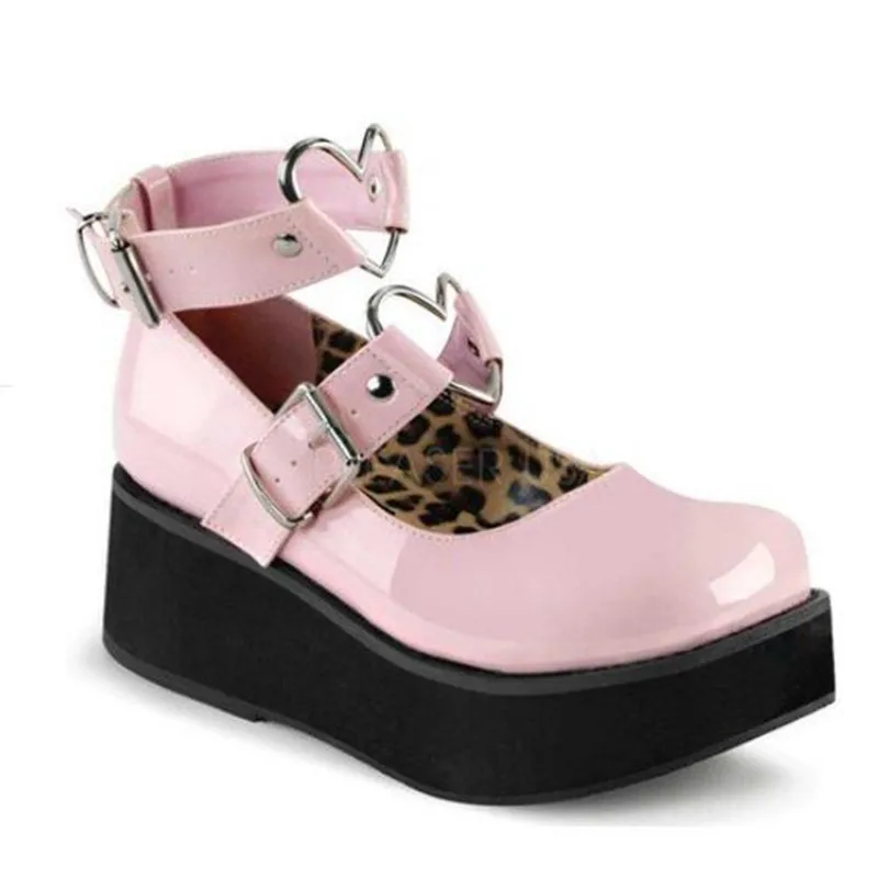 

Small Leather Shoes Women 2021 Spring Models Mary Jane Shoes Women's Japanese High Heels Retro Platform Shoes Women