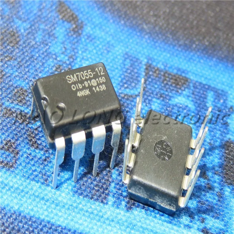

10 шт./лот SM7055-12 SM7055 DIP-8 выключатель питания чип новый в наличии качество 100%