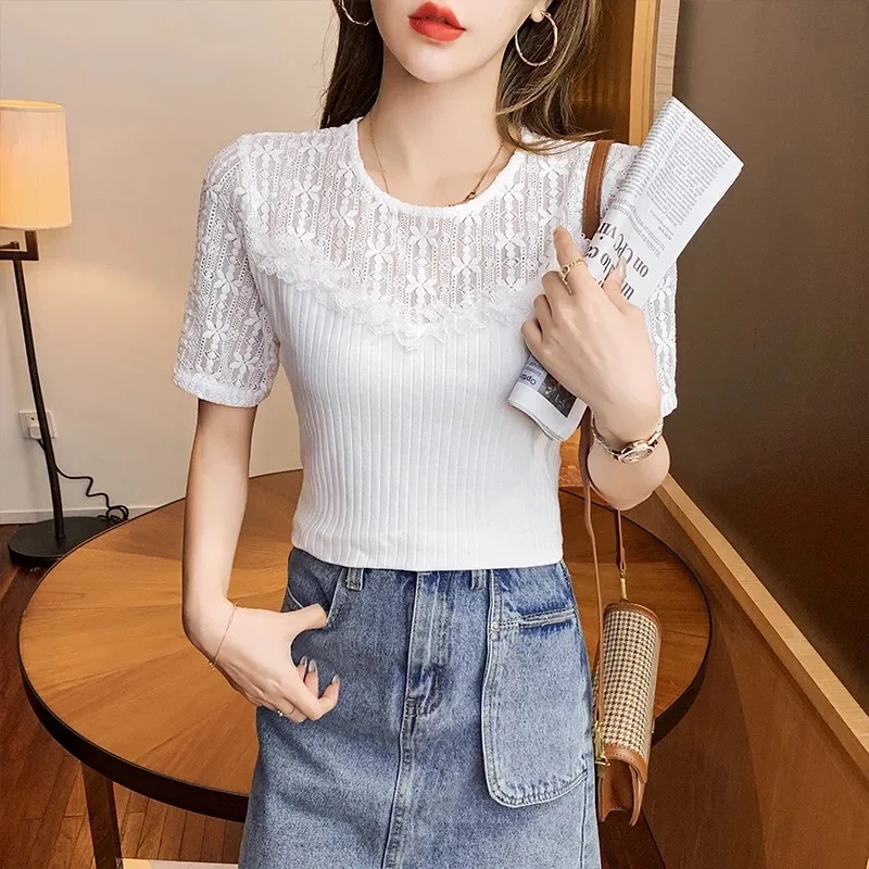 

T-shirt Women 2021 New Women burgundy White T Shirt summer Cotton T shirt