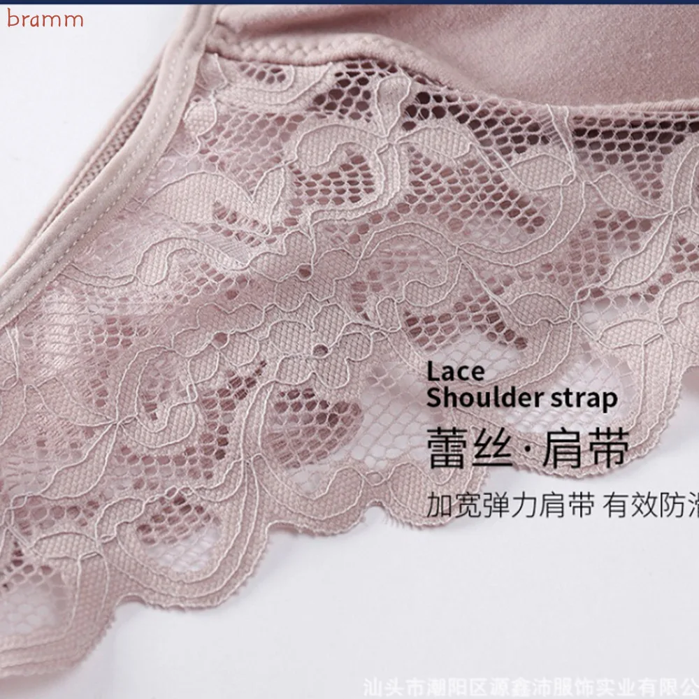 

NES women's lace bra 2020 sexy underwear breast lingerie wrap chest bralette seamless push up bra Push-up Bralette