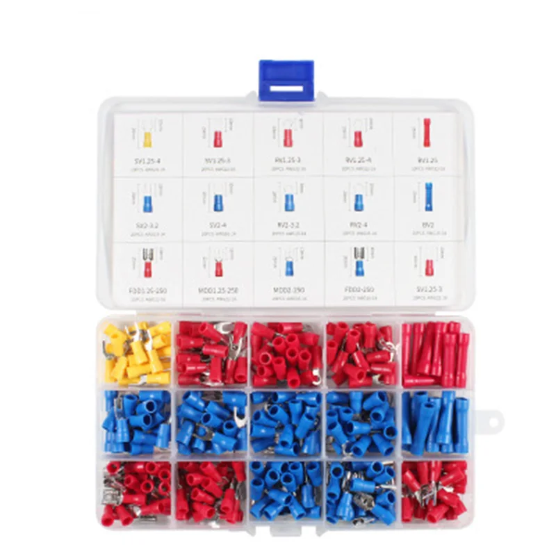 Предварительно изолированные обжимные плоскогубцы + клеммы набор трещотка