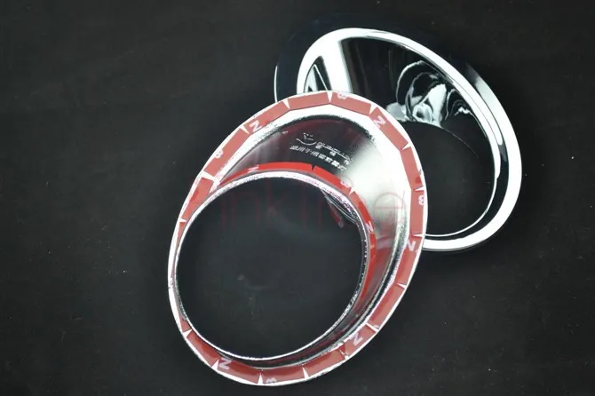 Хромированная накладка на переднюю противотумансветильник ру для Nissan Qashqai 2010 2011