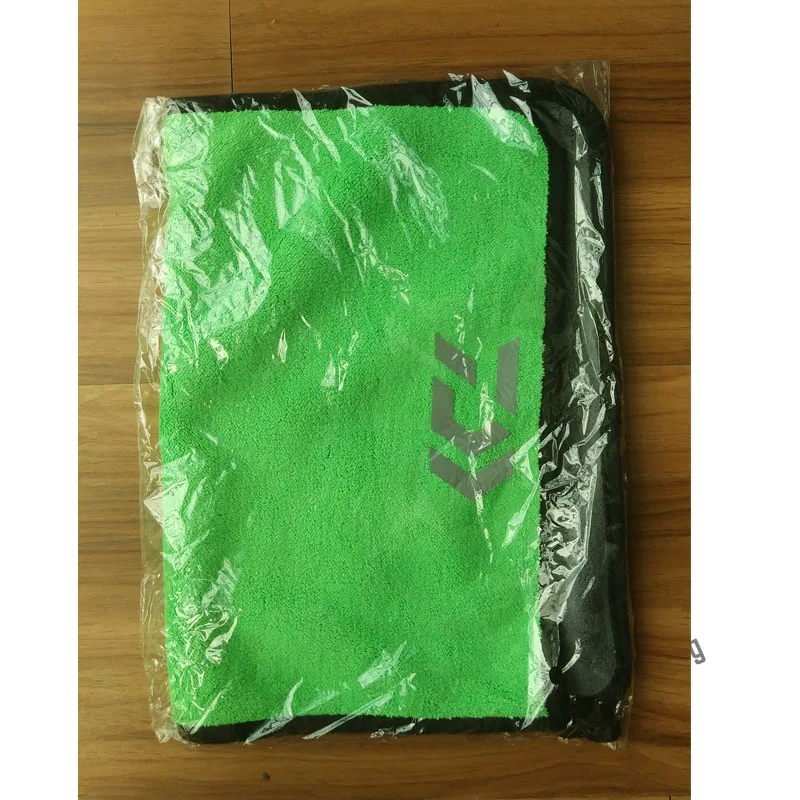 Green Новинка, полотенце для рыбалки, одежда для рыбалки, утолщенное, антипригарное, абсорбирующее, для спорта на открытом воздухе, Для Вытирания рук, для пешего туризма, альпинизма, рыболовное снаряжение - Цвет: Green