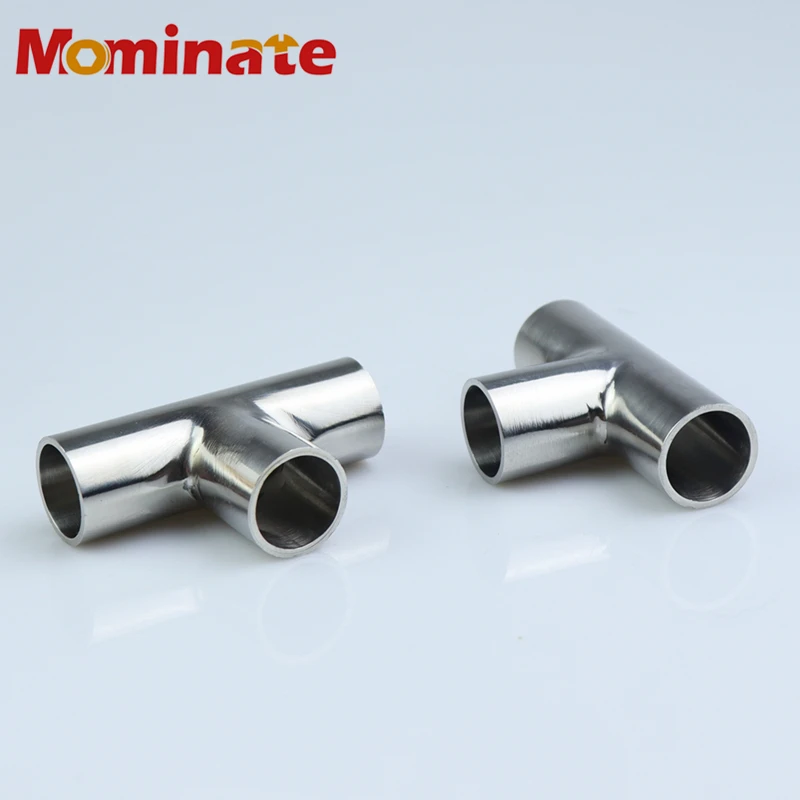 Тройник из нержавеющей стали 16/19/22/25/28/32/38/45/51/63/76/102 мм