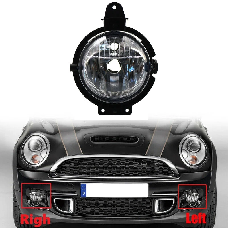 

1X Front Bumper Fog Light Driving Lamps Cover for-BMW Mini Cooper R55 R56 R57 R58 R59 2006-2014 63172751295