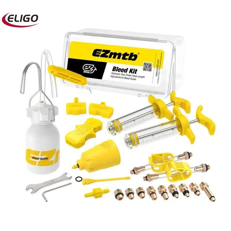 

Bicycle Hydraulic Disc Brake Oil Bleed Kit Tools For ,SRAM, TEKTRO, Series MTB Road Bike Brake Repair Tool