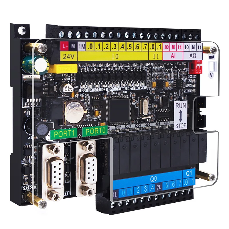 GPU223XP-R Одноплатный PLC Процессор 222 224 224XP 226 14/24 Вт, 30 Вт, 40 DIO для Siemens S7-200 Процессор 224 Процессор 226 CN PPI, аналоговый Ethernet опционально - Цвет: GPU223XP-R