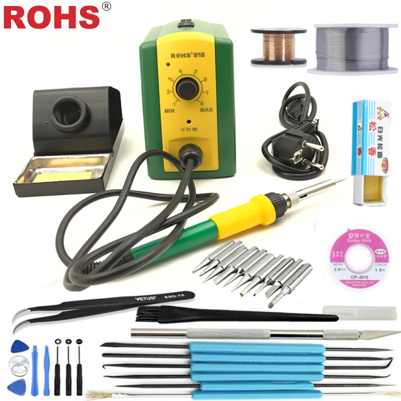 Паяльник с регулируемой постоянной температурой 70 Вт паяльная станция сварочный