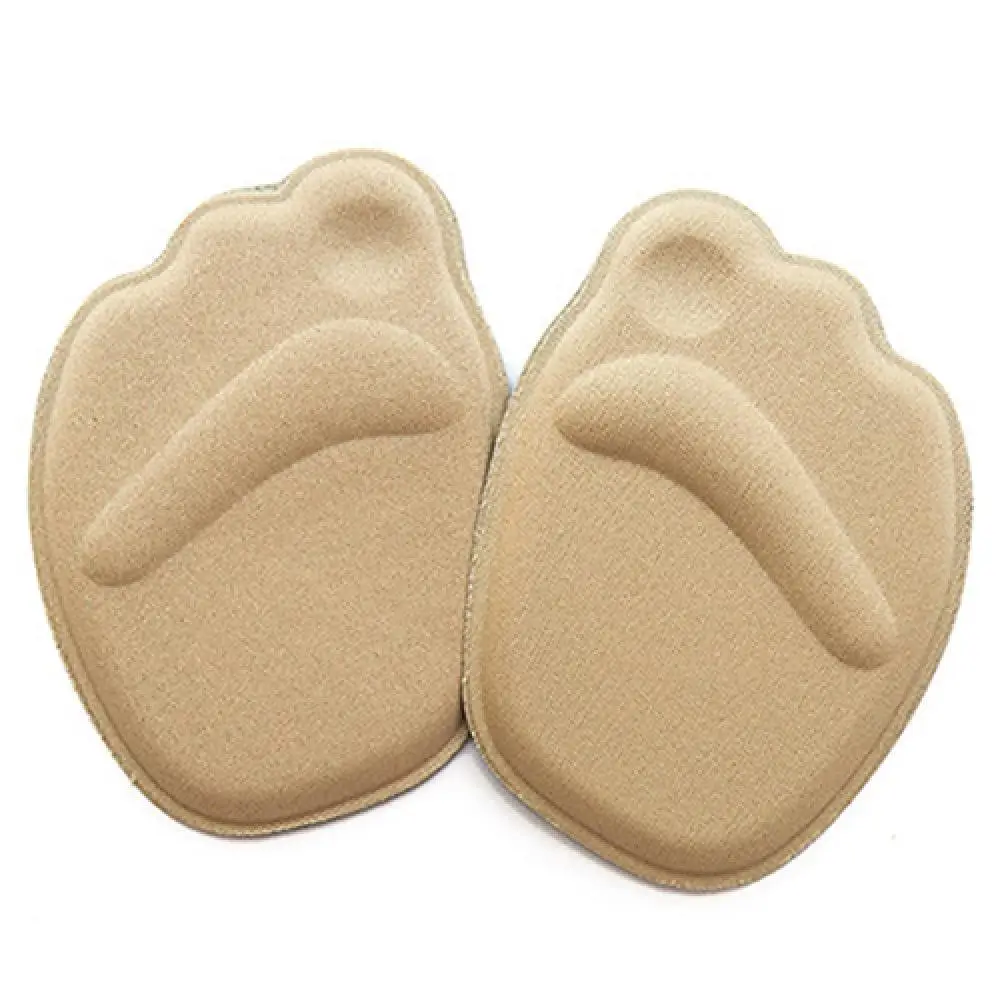 

1Pair Forefoot Pad Foot Care Soft Sponge 4D Forefoot Front Pad Half Insoles Anti Slip Relief Pain Insert Cushion Pads