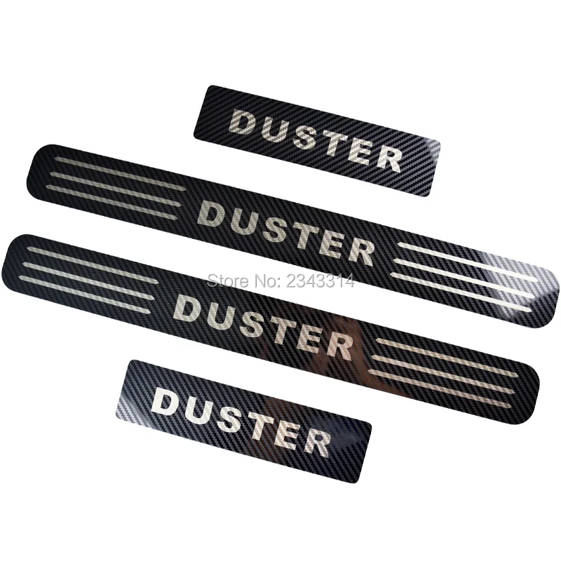Накладка на порог автомобиля из нержавеющей стали для Renault Dacia Duster 2010 2018 2019|car protector