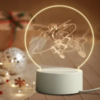 anime attack on titan led 3d engraved lamp gift for friend lover suit all occasions creative practical night light room decor