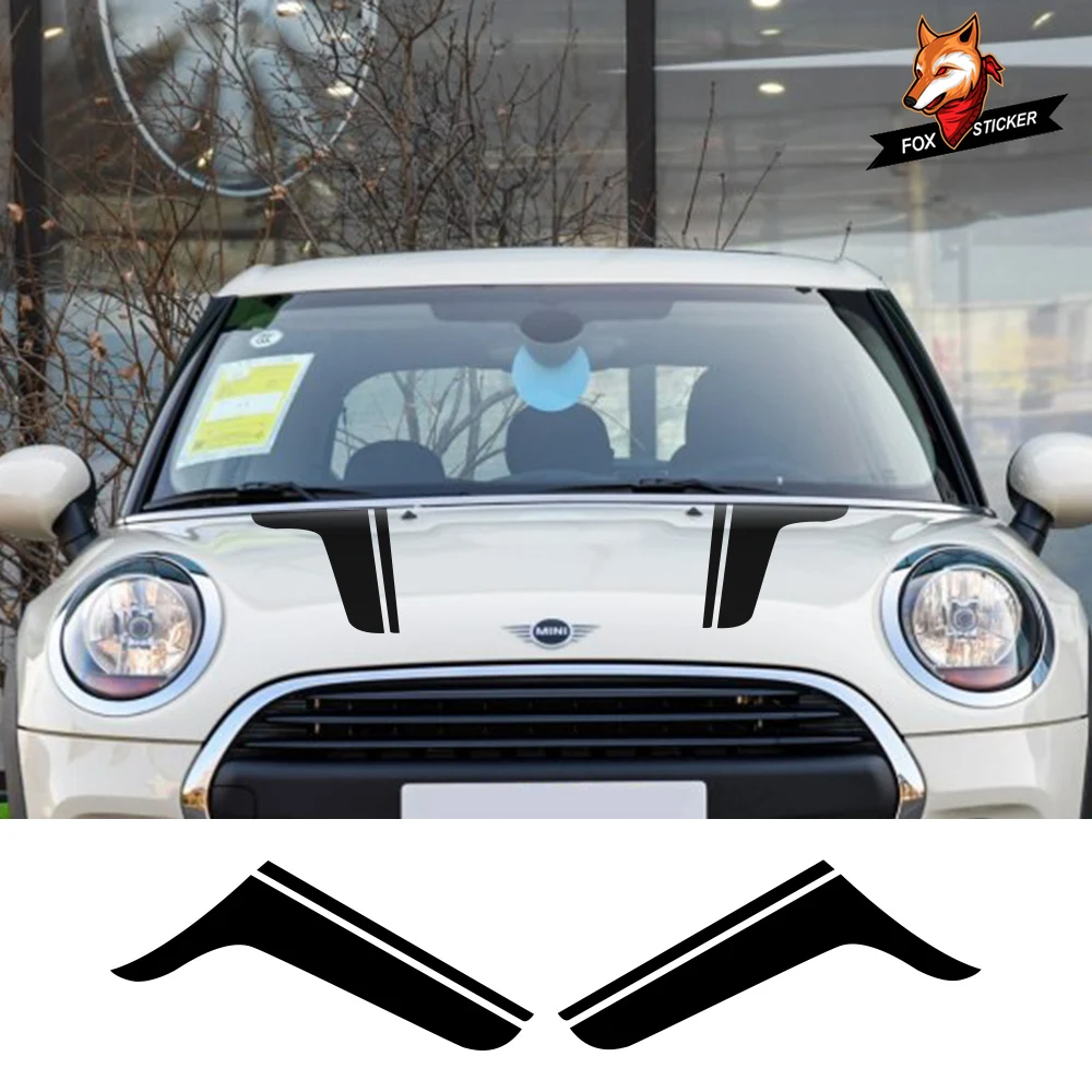 Головная наклейка Наклейки на капот автомобильный Стайлинг для MINI Cooper S One Countryman