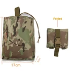 Тактическая складная сумка для магазина страйкбола Molle Glock для винтовкипистолета 7,62 мм AK47 M4 EDC военный охотничий рюкзак аксессуары