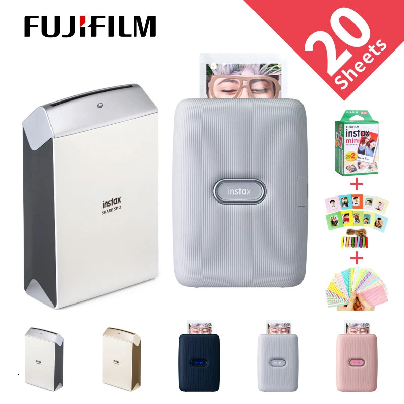 Fujifilm Instax Share смартфон принтер SP-2 обновление до Mini Link печать с видео управления движением вместе в режиме развлечения