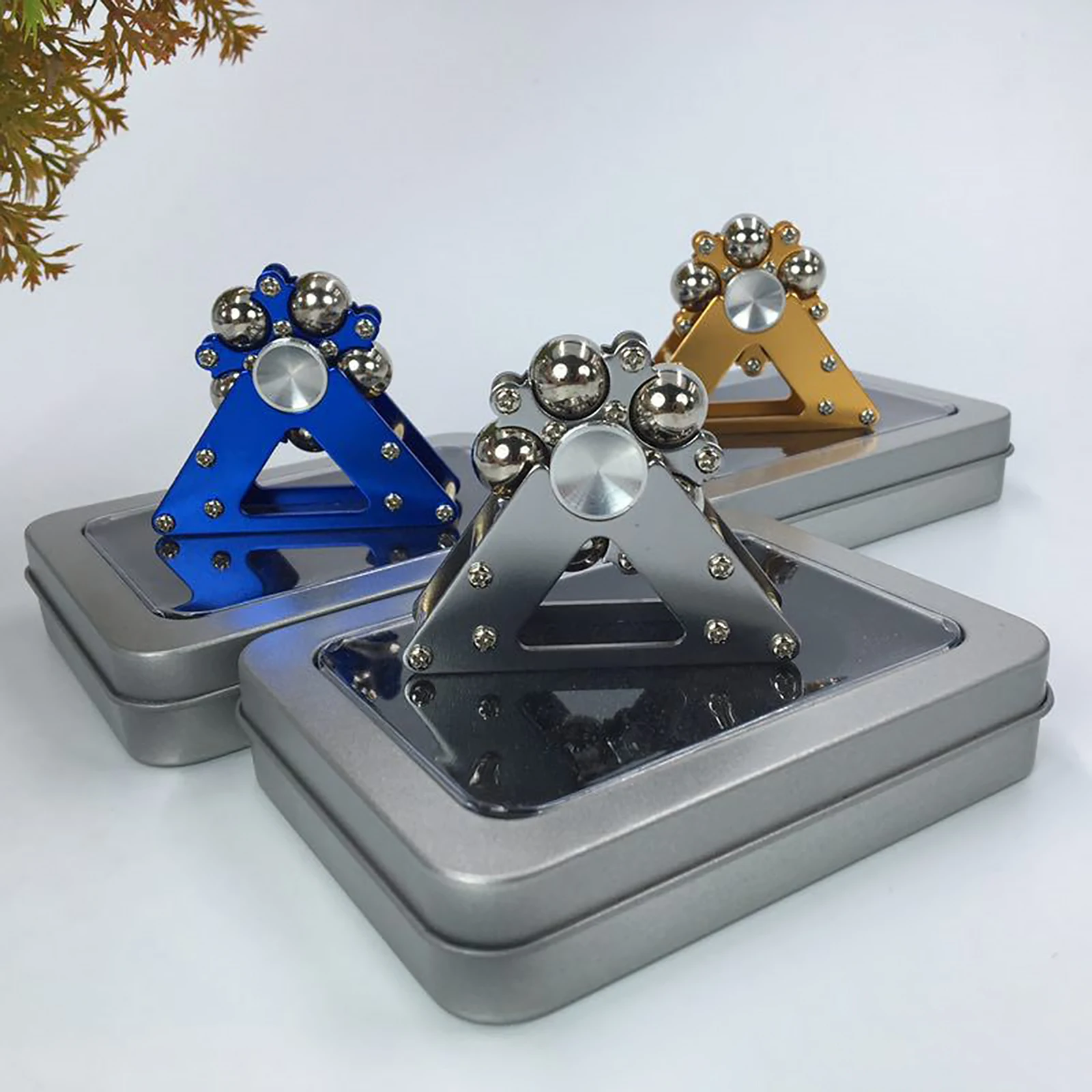 Stress Reliever Toys New Metal Fidget Spinner Antistress Hand Adult Toys Gyroscope Desktop For Children Gyro Stress Toy Gifts enlarge