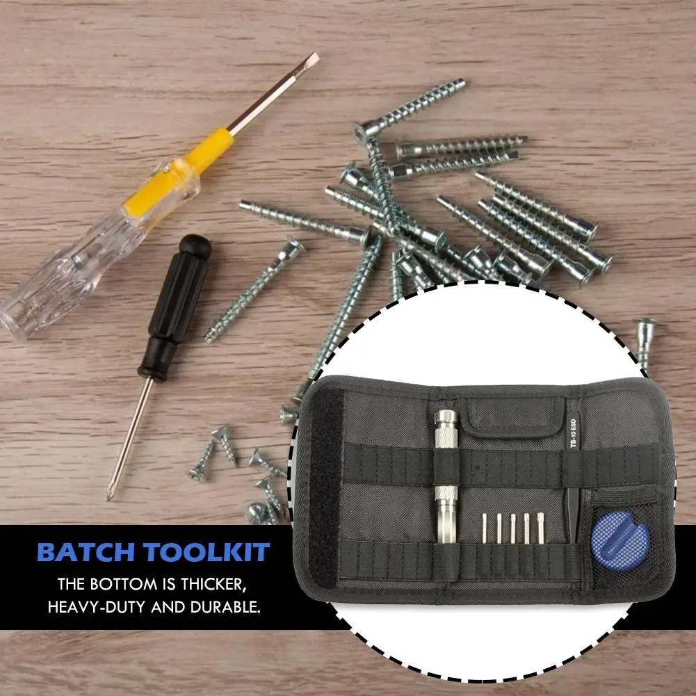 

Водонепроницаемая двухслойная сумка для инструментов из ткани Оксфорд, утолщенный, выдерживающий тяжелый складной рулон, сумка для хранен...