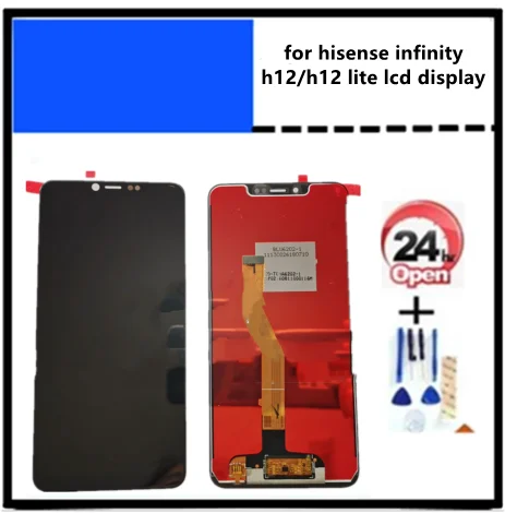Новинка для hisense infinity h12/h12 lite lcd дисплей кодирующий преобразователь сенсорного